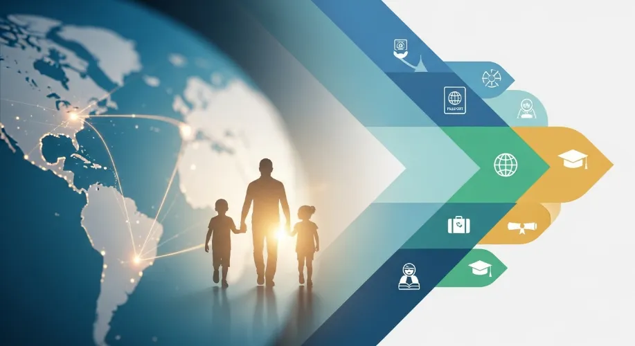 راهنمای مهاجرت 2025 | جدیدترین روش‌ها از تحصیل تا سرمایه‌گذاری